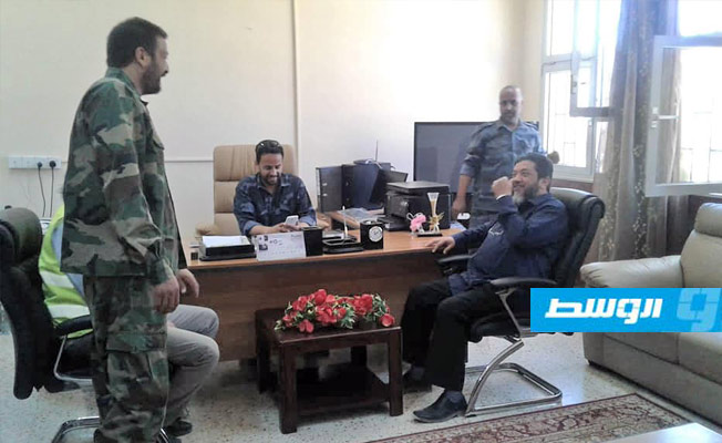 الحجازي يتسلم مكاتب الأطباء الشرعيين في درنة‎