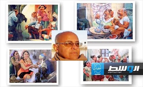 الفنان التشكيلي المصري محسن أبوالعزم