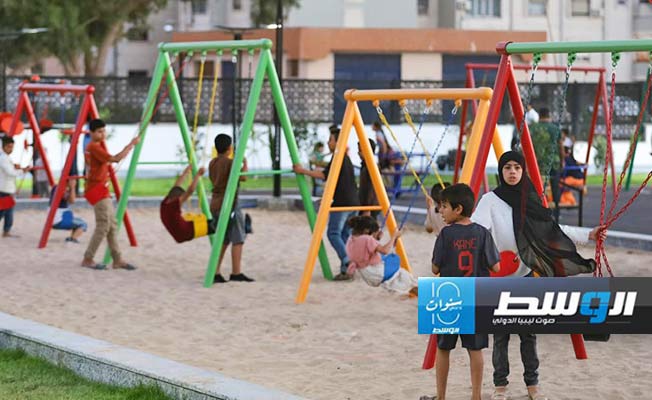 افتتاح حديقة الجزيرة في مصراتة (صور)