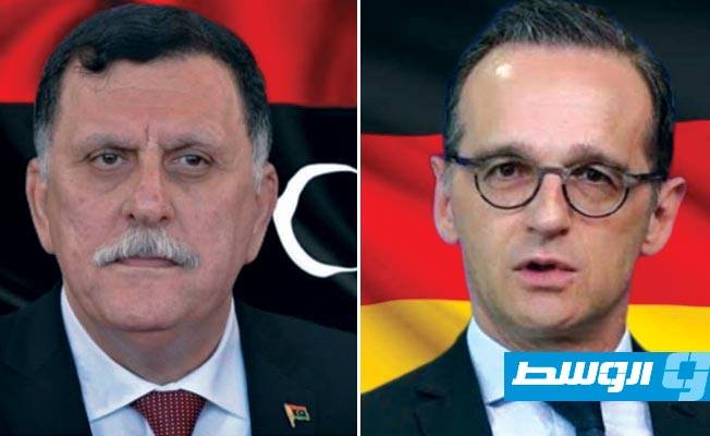 ماس يطالب السراج بالاستمرار في منصبه طوال فترة المحادثات بين الأطراف الليبية