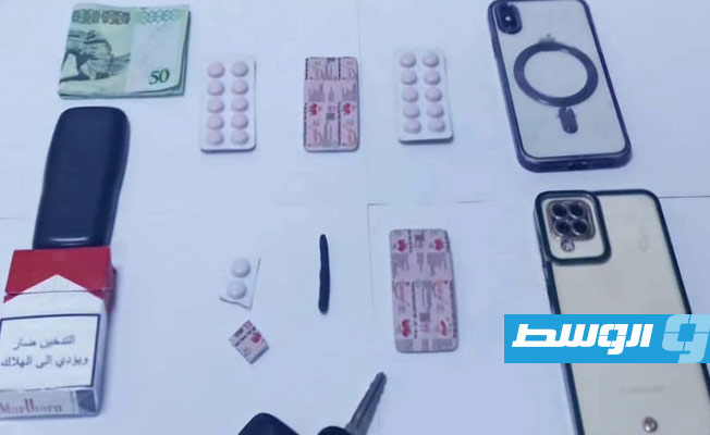 ضبط متهمين بالاتجار في المخدرات بالمرقب
