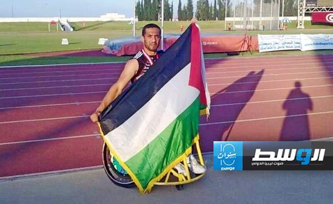 الديب يقول كلمته العليا في ألعاب باريس البارالمبية: فلسطين ليست بصدد الموت