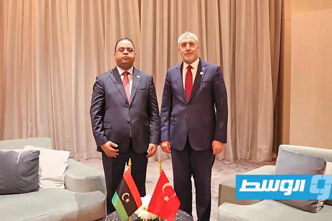 العابد يبحث التعاون مع تركيا في مجالات العمل والتدريب المهني