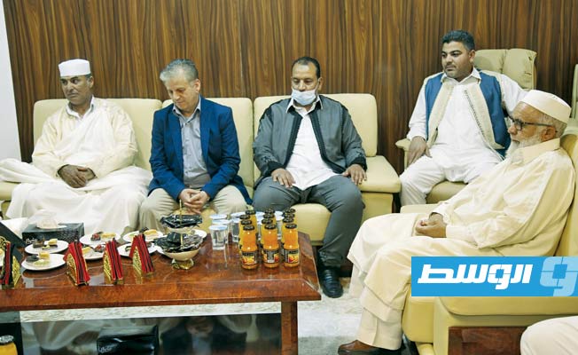وزير الشباب يستقبل وفدا من ترهونة