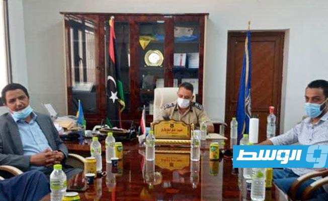عميدا جادو والرجبان يبحثان آليات مواجهة سرعة انتشار فيروس كورونا