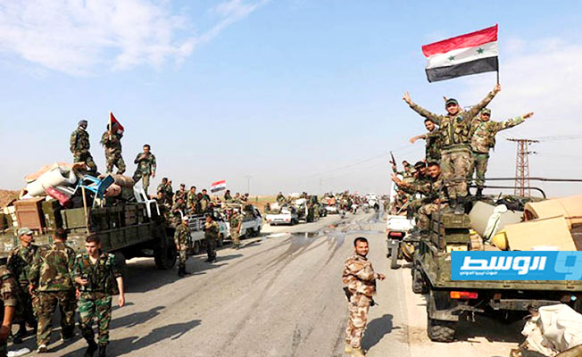 وصول تعزيزات عسكرية إلى مدينة حلب بحسب مصدر أمني في الحكومة السورية