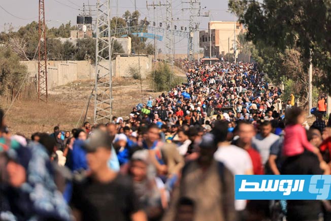 الدفاع المدني في غزة: 450 ألف فلسطيني نزحوا من شمال المدينة إلى جنوبها