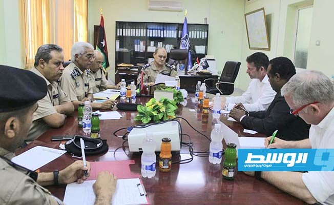 مديرية أمن طرابلس تبحث مع شركة بريطانية تطوير برامج التدريب الأمني
