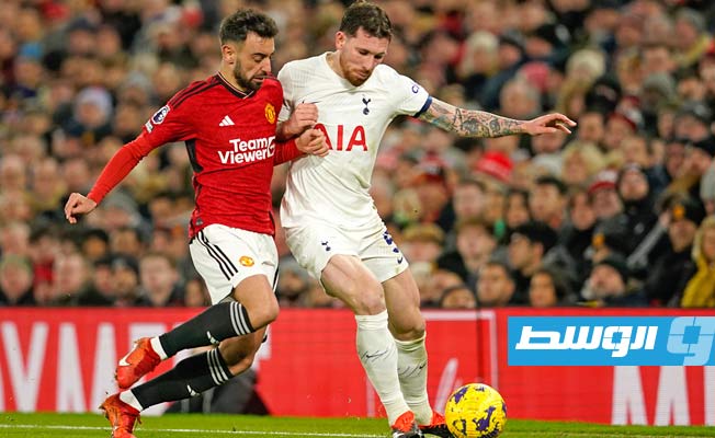مانشستر يونايتد يواصل النزيف بالتعادل مع توتنهام في الدوري الإنجليزي