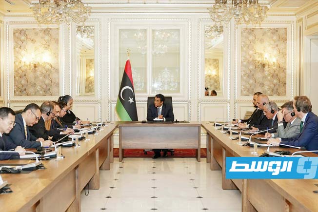 Menfi Discusses Ways to Advance the Political Process in Libya with the 'Berlin Process Group'