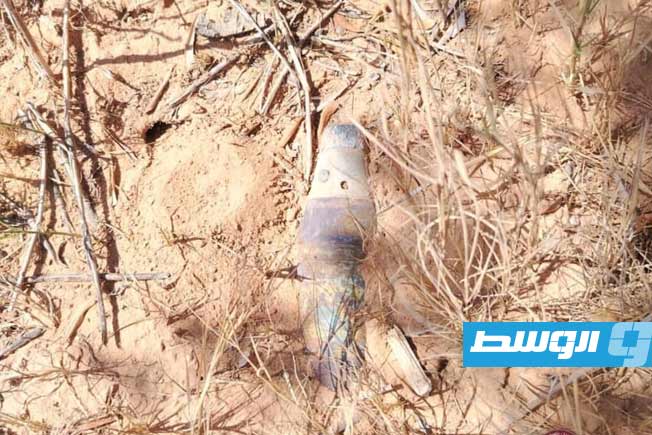 بالصور: العثور على 4 قذائف هاون في مزرعة بورشفانة