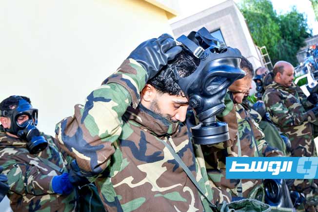 دورة تدريبية لوحدات من القوات البحرية التابعة للقيادة العامة في إيطاليا