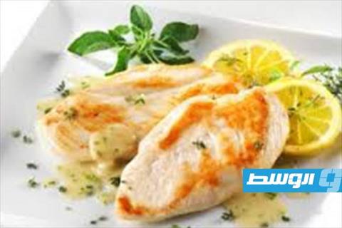 صدور دجاج بصوص الليمون