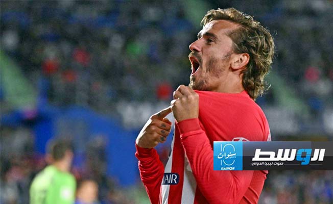 أتلتيكو مدريد يكسر حاجز الـ100 هدف بثلاثية غريزمان