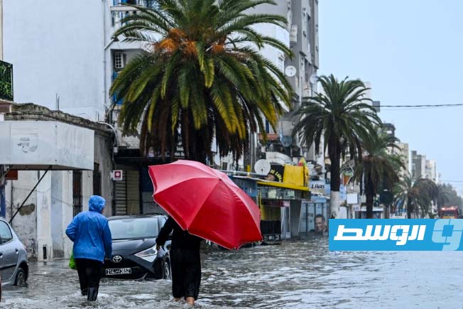 تونس.. السيول تحصد أرواح خمسة أشخاص مع استمرار تعليق المدارس (فيديو)