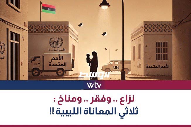«وسط الخبر» يناقش: نزاع وفقر ومناخ.. ثلاثي المعاناة في ليبيا!