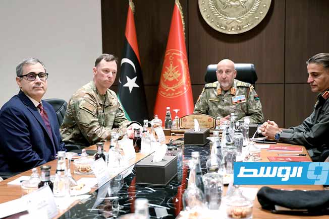 الحداد يبحث مع قائد «أفريكوم» البرامج التدريبية المشتركة