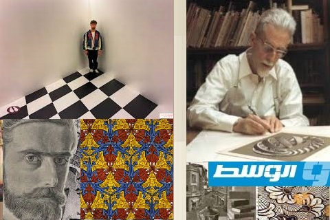 الفنان التشكيلي الهولندي (موريتس كورنيليس إيشر)