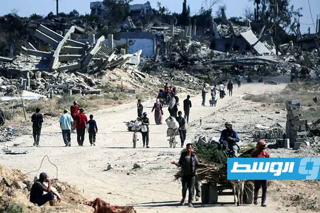 سكان غزة بعد العودة إلى بيوتهم.. الحياة وسط الأنقاض