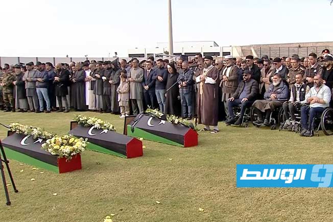 بمشاركة شعبية.. أبرز مشاهد جنازة رئيس الأركان الحداد ومرافقيه (صور)
