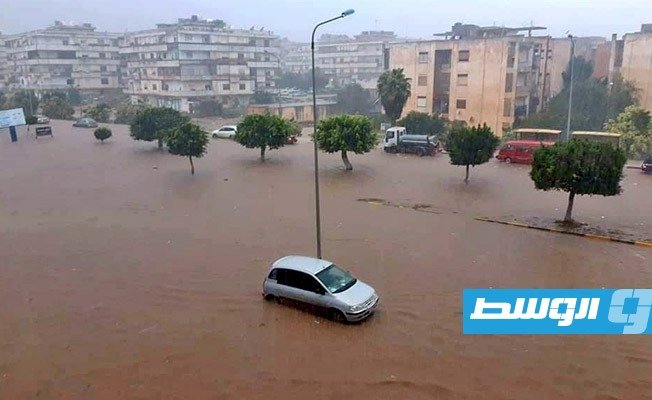 «داخلية الموقتة» ترفع درجة استعدادها لمواجهة الأمطار الغزيرة
