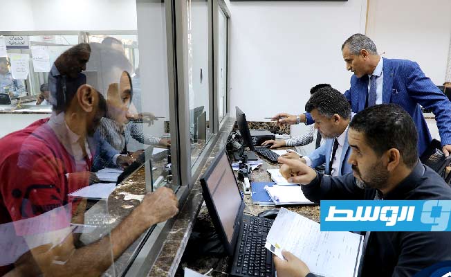 استئناف العمل في مصرف الجمهورية جنوب سرت بعد تطويره