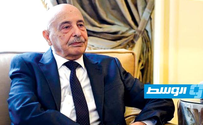 عقيلة صالح يدعو للحفاظ على التعاون بين ليبيا وإيطاليا وتطوير العلاقات بين البلدين
