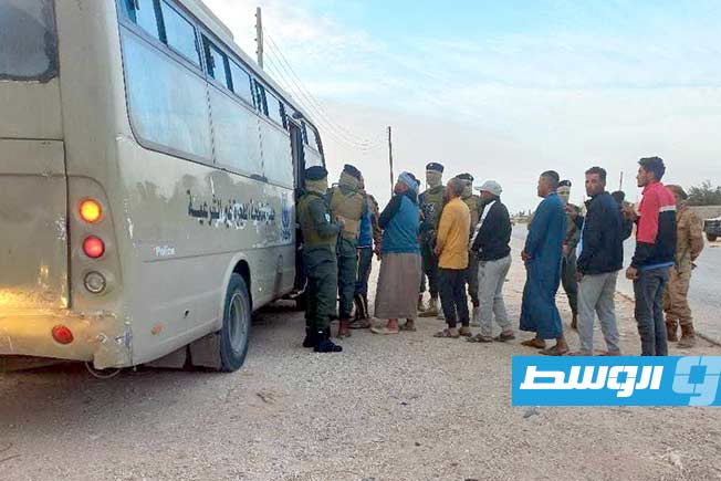 ترحيل 500 مهاجر غير نظامي من النواحي الأربع