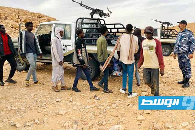 ضبط 50 مهاجرًا أفريقيًّا في المناطق الواقعة قرب نسمة