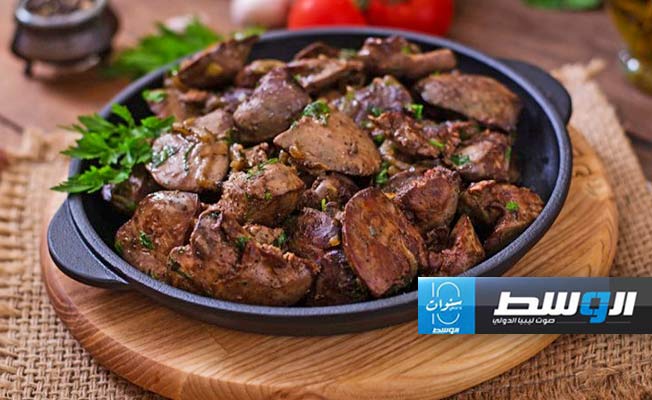 طبق كبدة إسكندراني