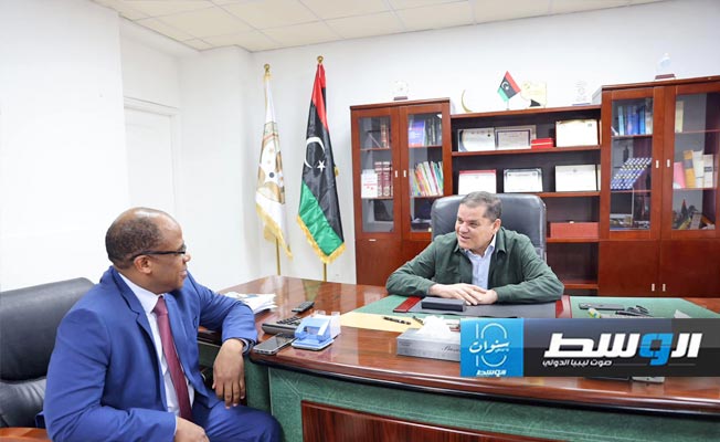 إحاطة من عبدالصادق للدبيبة حول تطوير قطاع النفط والغاز