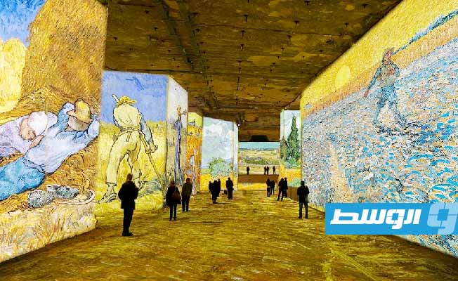 خوذة افتراضية تتيح التفاعل مع فان غوخ في معرض بباريس