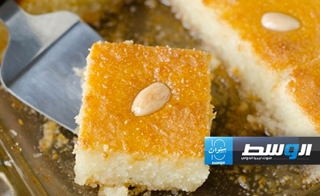حضري بسبوسة بالزبادي في دقائق