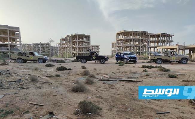 إخلاء وحدات سكنية جنوب أجدابيا استولى عليها مواطنون