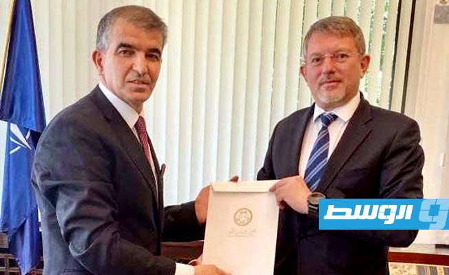 النائب أبوبكر سعيد يقدم أوراق اعتماده سفيرا مفوضا فوق العادة لليبيا لدى بلغاريا