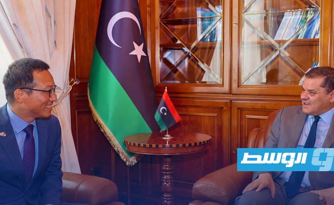 الدبيبة يبحث مع سفير كوريا الجنوبية التعاون في 4 مجالات اقتصادية