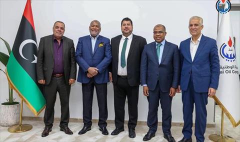 سليمان يبحث مع المبروك تسييل ميزانية مؤسسة النفط ومعالجة ديونها