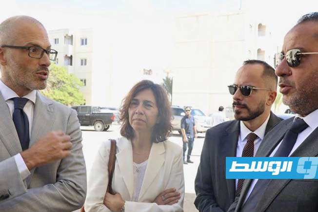المرحاني يطلع السفير الأوروبي على مبادرة ليبيا لدعم العودة الطوعية للمهاجرين