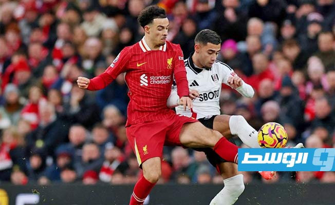ليفربول يفلت من الهزيمة أمام فولهام بالدوري الإنجليزي