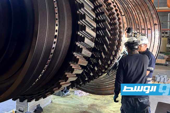 «الكهرباء» تواصل العمرة الجسيمة للوحدة الخامسة بمحطة شمال بنغازي