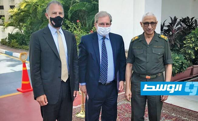 نورلاند يجري مشاورات بالقاهرة.. ويشكر مصر لاستضافة محادثات الغردقة حول الأمن في ليبيا