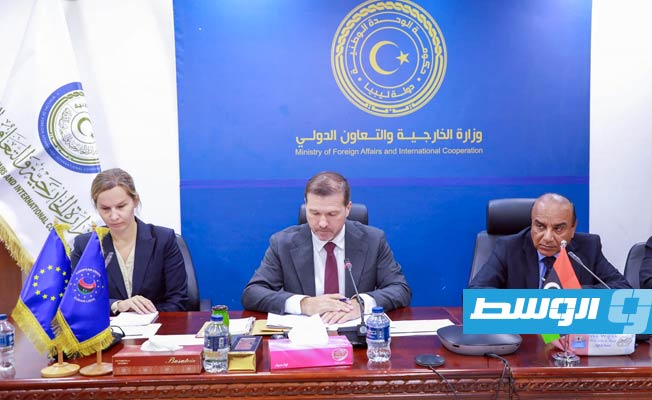 محادثات ليبية - أوروبية لمراجعة التعاون في إدارة الحدود
