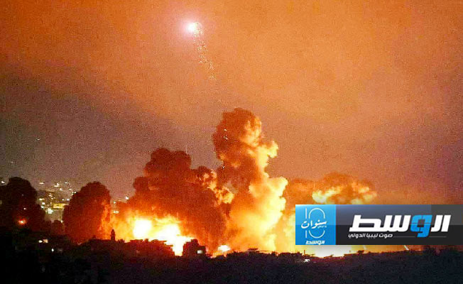 4 غارات إسرائيلية تدمر مجمعًا سكنيًّا في ضاحية بيروت الجنوبية