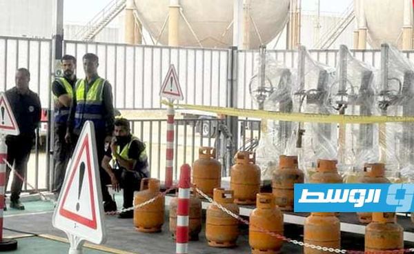 «البريقة» تُدشن «التعبئة الفورية» لغاز الطهو بمصراتة