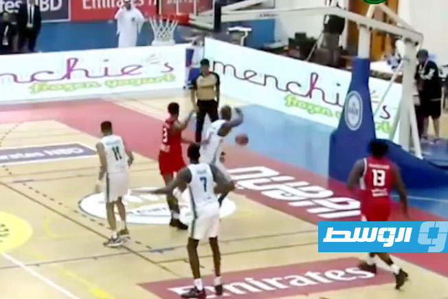 الأهلي طرابلس يفقد نتيجة مباراته أمام منتخب الإمارات ببطولة دبي للسلة