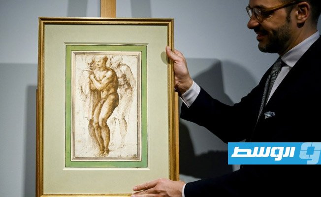 بيع رسم لميكيلانغيلو بسعر قياسي في مزاد