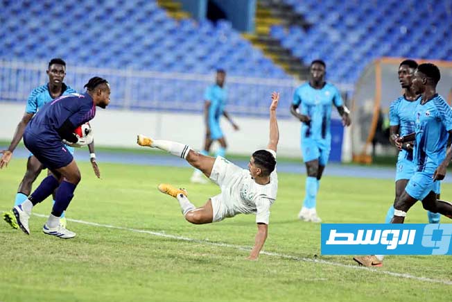 الأهلي طرابلس يفوز على دادجي البنيني ويواصل طريقه بدوري الأبطال