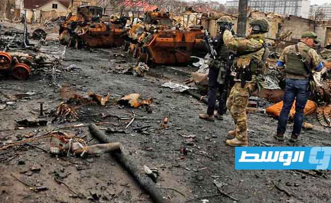 أوكرانيا تعلن العثور على 26 جثة بين أنقاض مبنيين قرب كييف