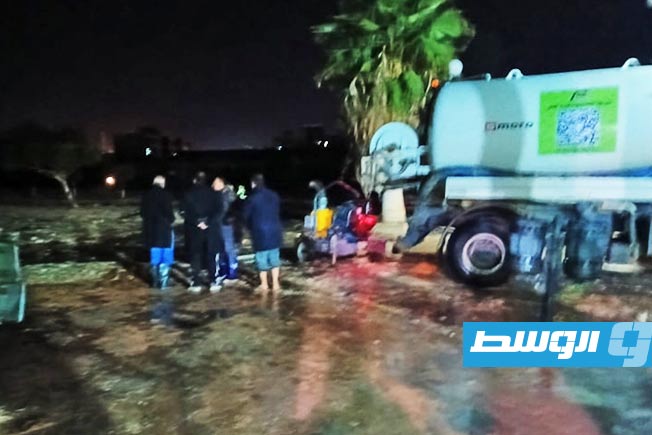 طوارئ في ترهونة بسبب الأمطار