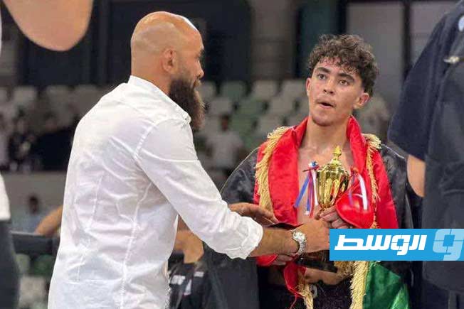 عبد الرحيم عرفة يكتب التاريخ في أول ظهور ليبي للفنون القتالية المختلطة